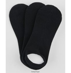 Keds 3 unidades de meias com forro acolchoado e corte baixo H86LJ4218 preto