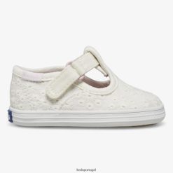 Keds biqueira de campeão H86LJ4248 ilhó branco