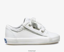 Keds kickstart jr. tênis de couro H86LJ4228 macio