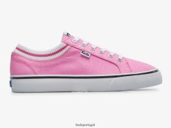 Keds tênis com gola jump kick rib H86LJ4193 Rosa neon