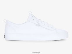 Keds tênis de couro kickback H86LJ431 branco