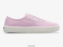 Keds tênis de lona breezie H86LJ4199 lilás