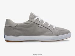 Keds tênis de lona center iii H86LJ478 cinza