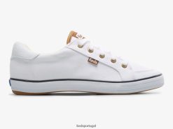 Keds tênis de lona center iii H86LJ482 Marinha Branca