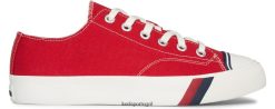 Keds tênis de lona royal lo H86LJ4144 vermelho
