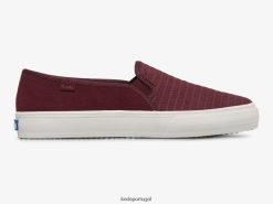 Keds tênis double decker com relevo em camurça H86LJ475 Figo