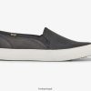 Keds tênis double decker com relevo em couro H86LJ424 preto