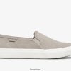 Keds tênis double decker perf camurça slip on H86LJ444 cinza