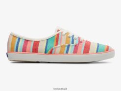 Keds tênis ecológico campeão H86LJ4158 multi rosa