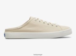 Keds tênis kickstart mule canvas slip on H86LJ447 aveia