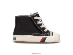 Keds tênis royal hi crib H86LJ4268 preto