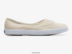 Keds tênis slip on com estampa de mini pontos H86LJ49 branco bronzeado